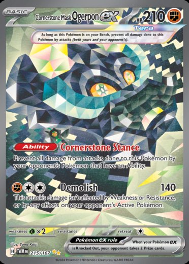 Cornerstone Mask Ogerpon ex - 215/167