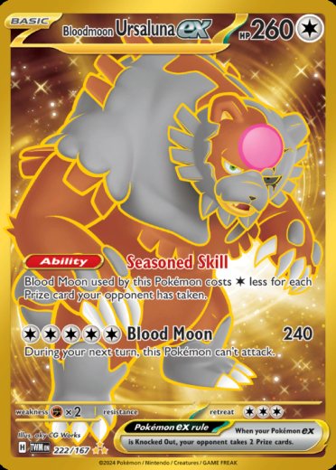 Bloodmoon Ursaluna ex - 222/167