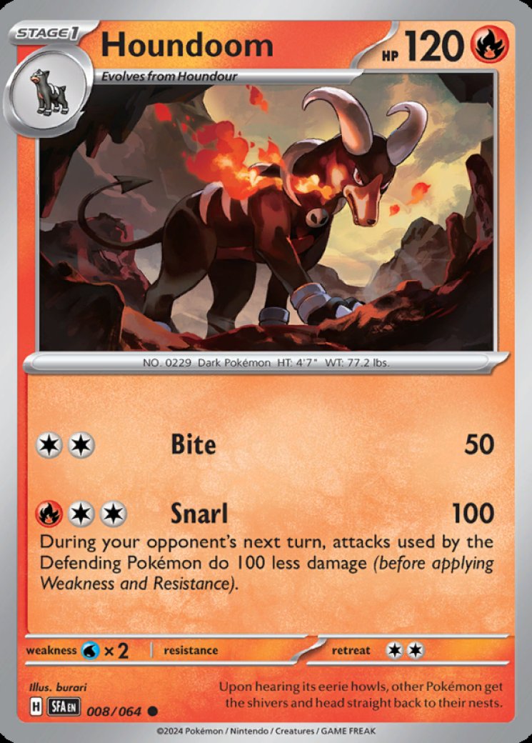 Houndoom - 008/064 8/64 Price 2026 | Shrouded Fable