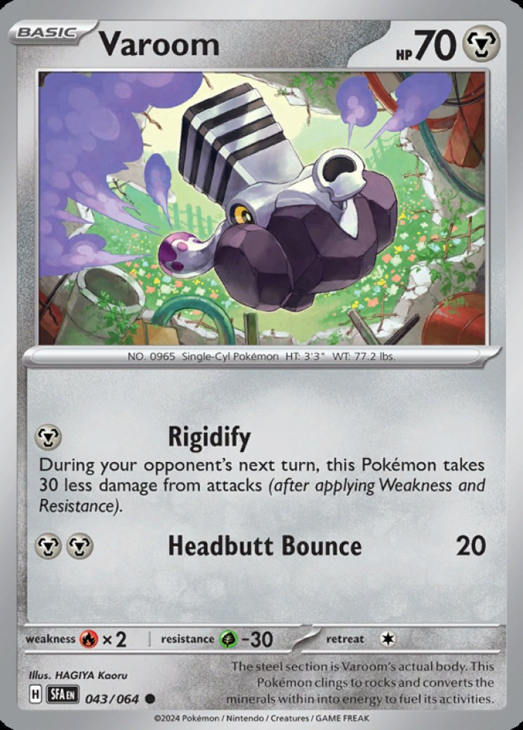 varoom pokemon card price Amazon.com: Pokemon - Varoom 206/197 - Obsidian Flames - Illustration Rare