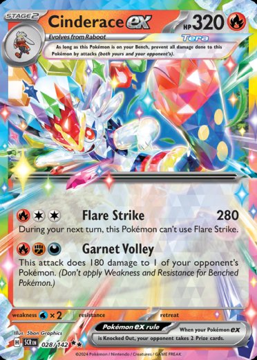 Cinderace ex - 028/142