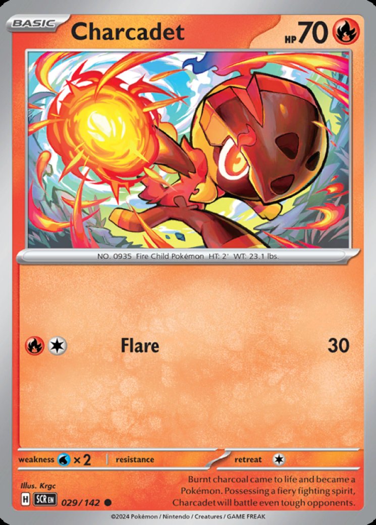 charcadet pokemon card value Amazon.com: Charcadet – x9 Pokemon Card Lot – Surging Sparks Stellar Crown  Paradox Rift 029/142 : Toys & Games main image 0