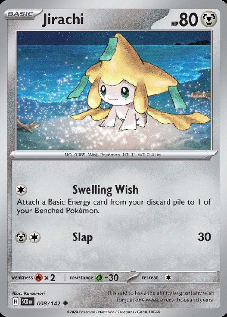 Jirachi 98/142 Price 2026 | Stellar Crown