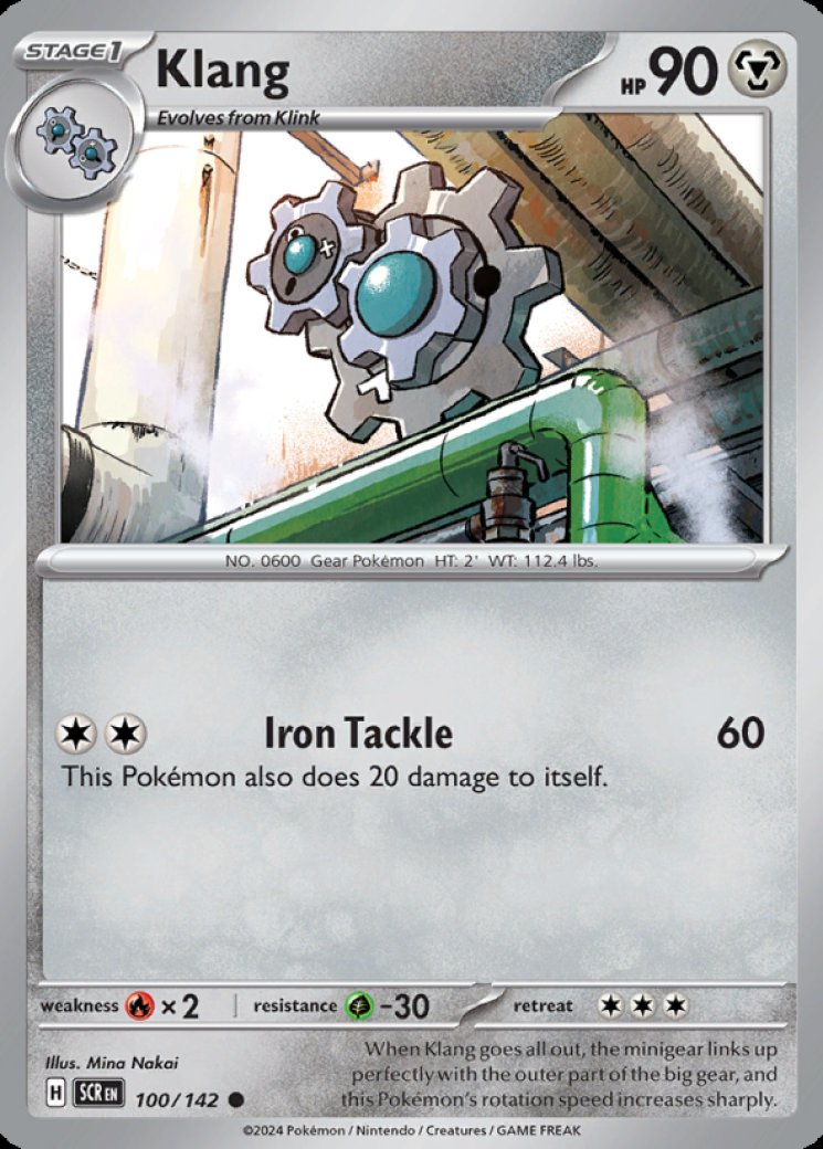 klinklang pokemon card price Klinklang 73/114 Steam Siege Reverse Holo Rare Pokemon Card NM