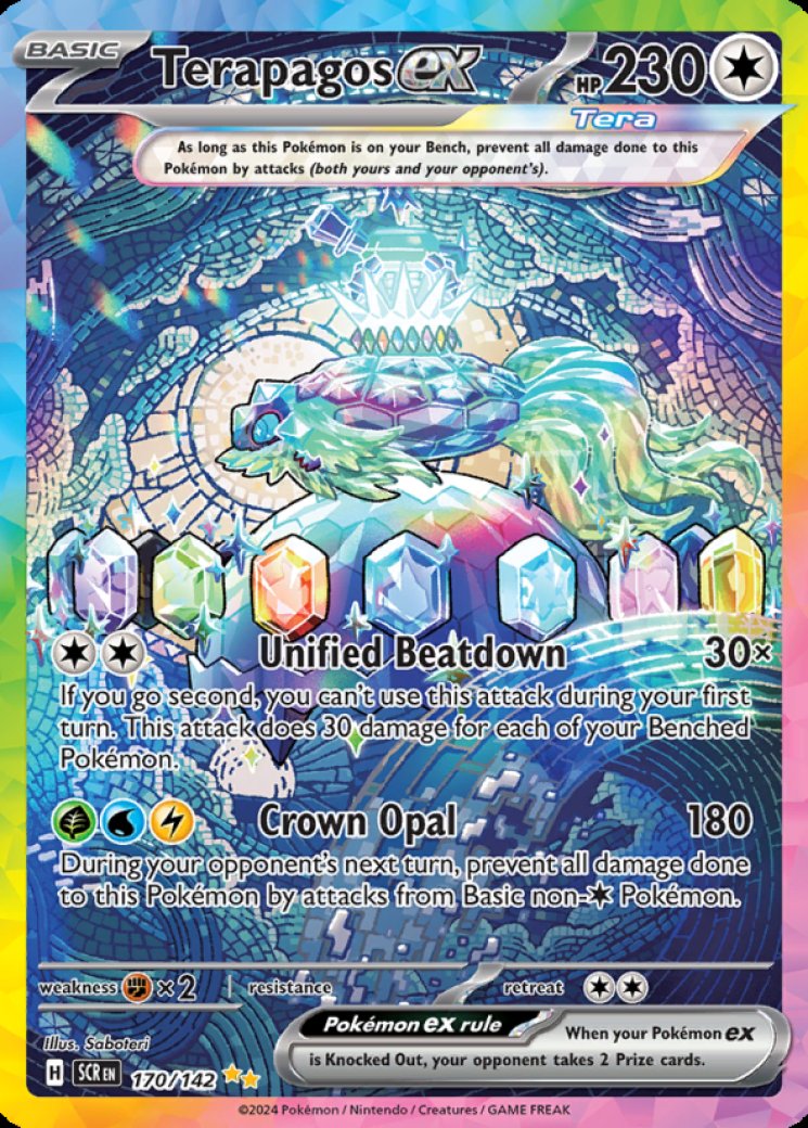 Terapagos ex - 170/142 Price 2026 | Stellar Crown