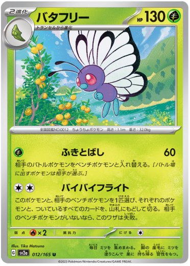 Butterfree (Master Ball Pattern)