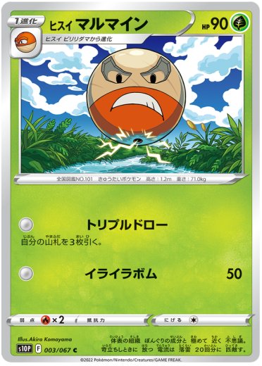 Hisuian Electrode