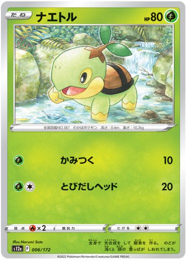 Turtwig - 006/172 (Mirror Holofoil)
