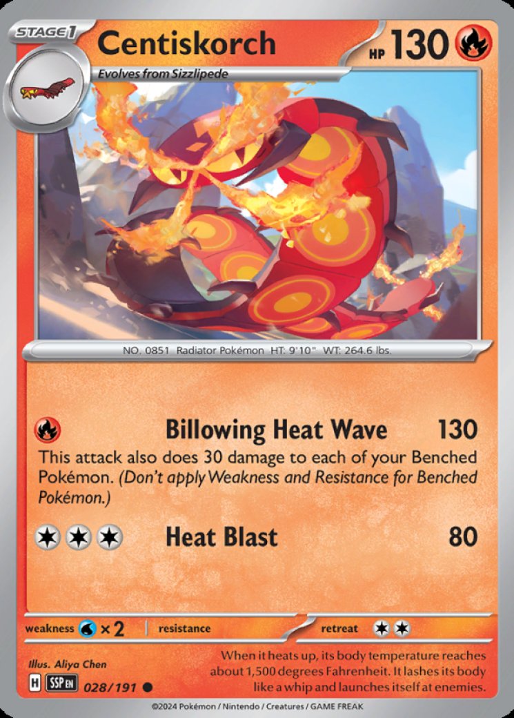 shiny sprigatito pokemon card Swablu - 148/191 - Surging Sparks main image 1