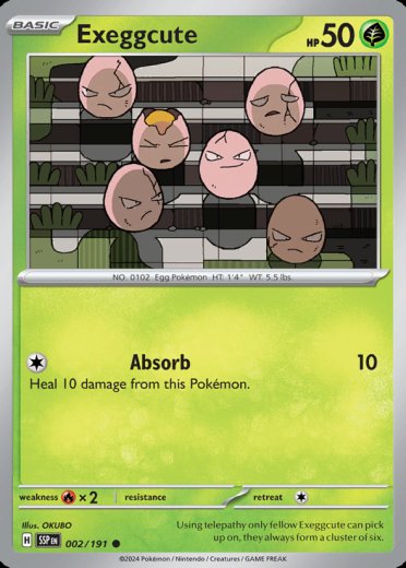 Exeggcute - 002/191