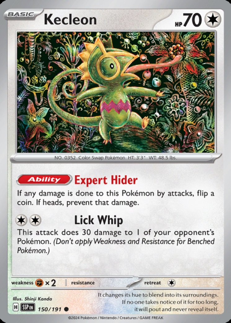 Kecleon Card Prices & Value 2026 | 18 Cards Ranked