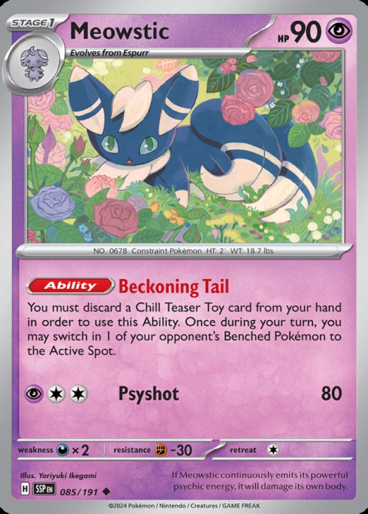 Meowstic - Pokemon Card Prices & Trends