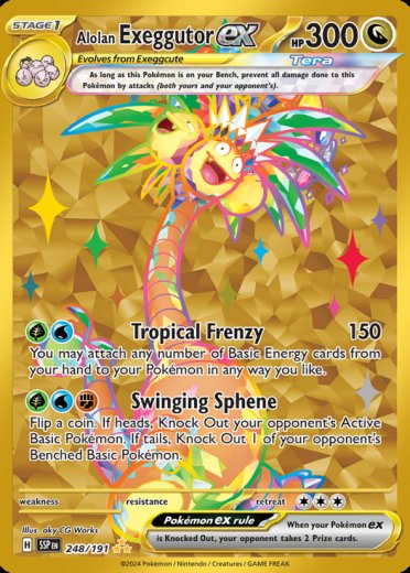 Alolan Exeggutor ex - 248/191