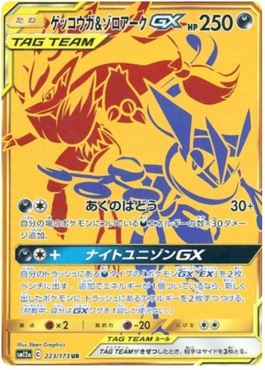 Greninja & Zoroark GX - 223/173