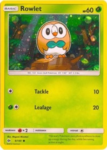 Rowlet - 9/149 (Cosmos Holo)