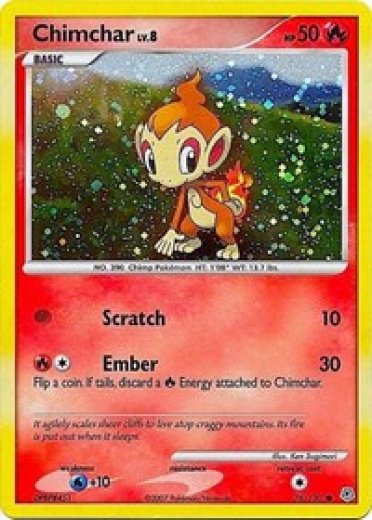 Chimchar - 76/130 (Cosmos Holo)