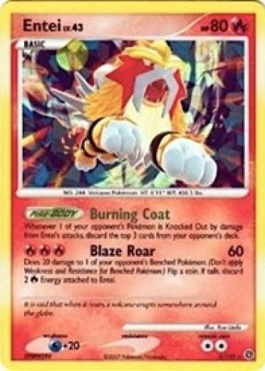 Entei - 4/132 (Cracked Ice Holo)