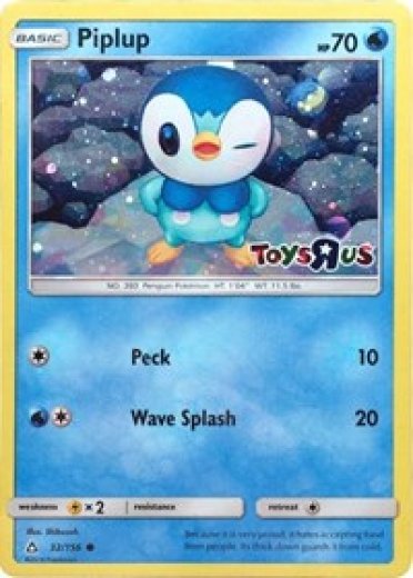 Piplup - 32/156 (Toys R Us)