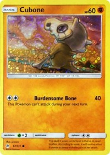 Cubone - 57/131 (General Mills Promo)