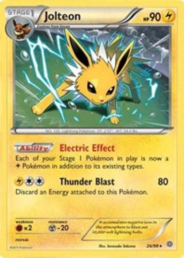Jolteon - 26/98 (Cosmos Holo)