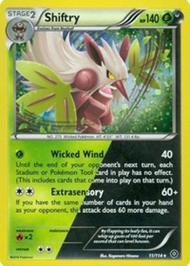 Shiftry - 11/114 (Cosmos Holo)