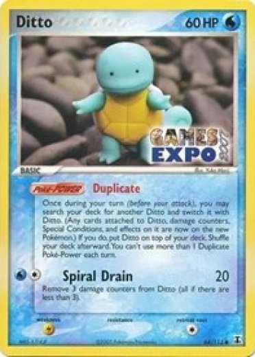 Ditto (Squirtle) - 64/113 (Games Expo 2007)