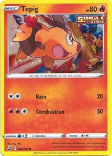 Tepig - 023/163 (Cosmos Holo)