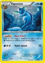 Vaporeon - 22/98 (Cosmos Holo) 22/182 Price 2026 | Miscellaneous