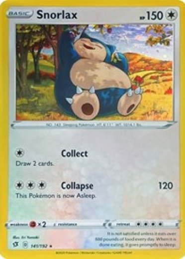 Snorlax - 141/192 (Cosmos Holo)