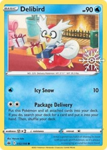 Delibird - 032/198 (Holiday Calendar)