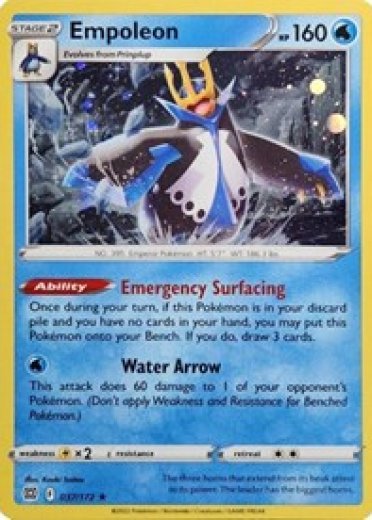 Empoleon - 037/172 (Cosmos Holo)