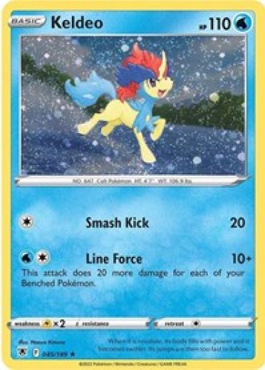 Keldeo - 045/189 (Cosmos Holo)