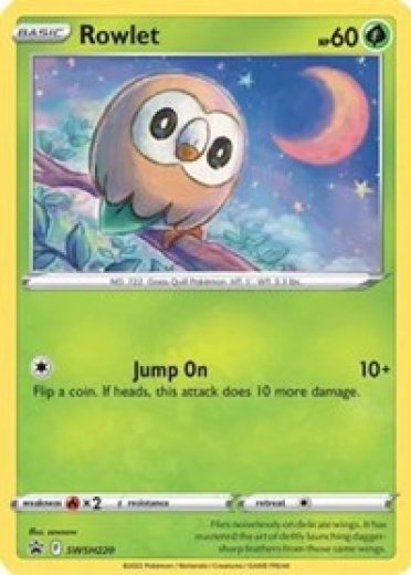 Rowlet - SWSH220 (Cosmos Holo)