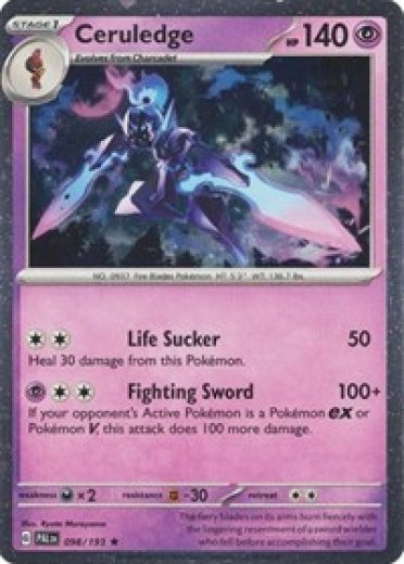 Ceruledge - 098/193 (Cosmos Holo)