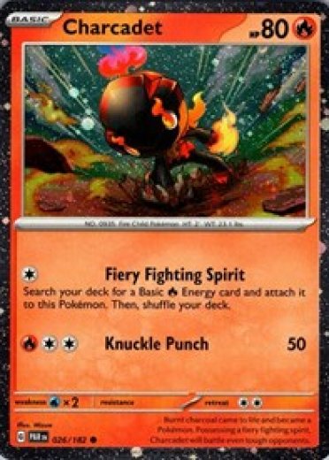 Charcadet - 026/182 (Cosmos Foil)