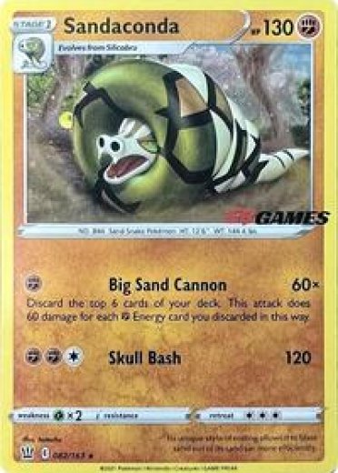 Sandaconda - 082/163 (EB Games Exclusive)