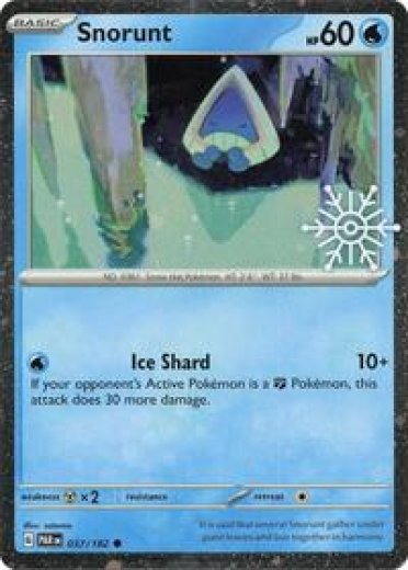 Snorunt - 037/182 (Holiday Calendar)