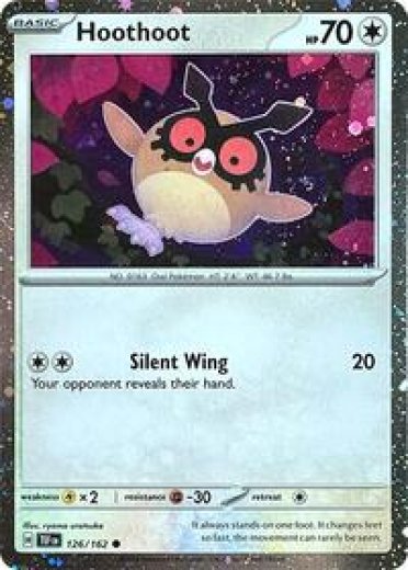 Hoothoot - 126 (Cosmos Holo)