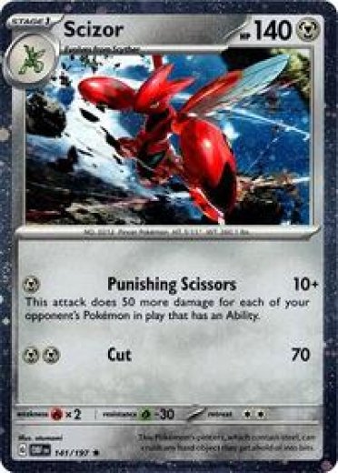 Scizor - 141/197 (Cosmos Holo)