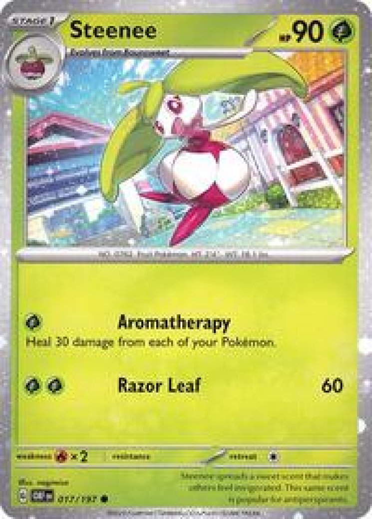 steenee pokemon card Steenee Card Prices & Value 2026