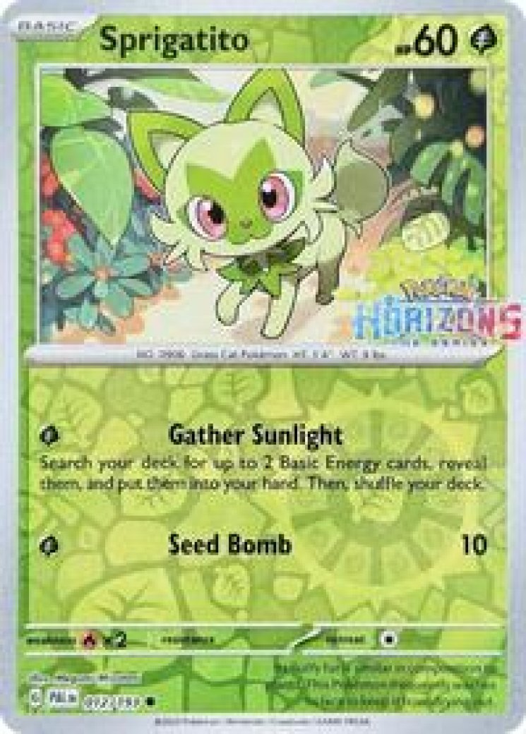 pokemon cards sprigatito Collectible Pokémon Card | Hand-Painted Gift | Cat Lover Art | Unique Present | Holiday Gifts ideas for Gamers RarityPromo Hit Points200 HP Colorless Scratch (20) Colorless Pokemon TCG - SV1a -