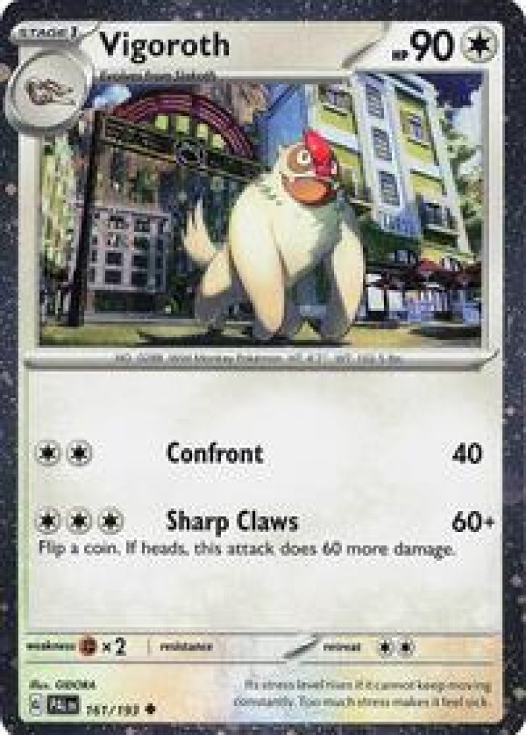 vigoroth pokemon card Prices & Value 2026 holofoil pattern or surface detail) Vintage Uncommon - Vigoroth EX