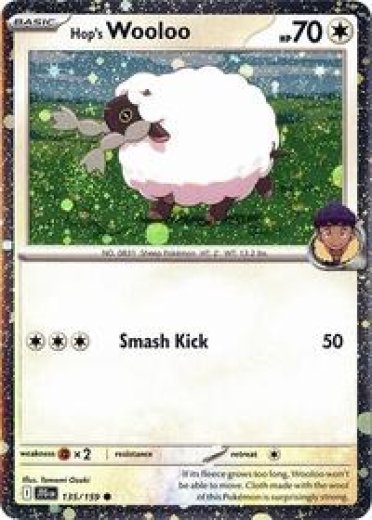 Hop's Wooloo - 135/159 (Cosmos Holo)