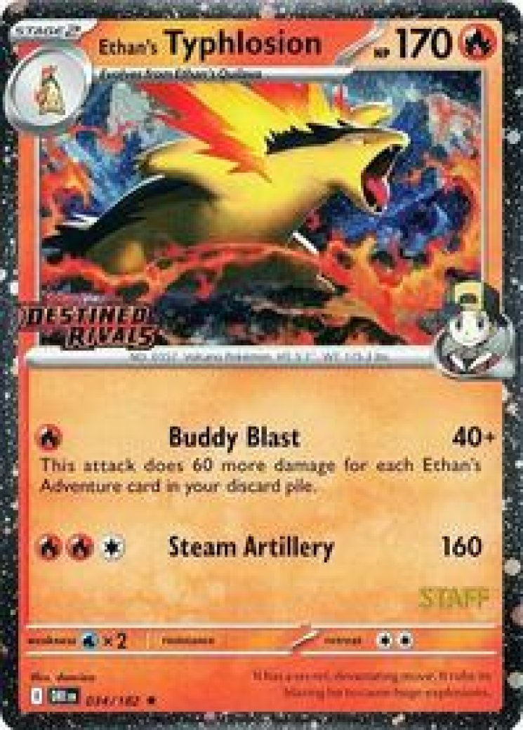 Ethan's Typhlosion (Prerelease) [Staff] - Miscellaneous Cards & Products - Pokemon  Card Prices & Trends