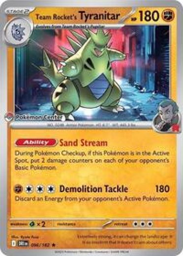Team Rocket's Tyranitar (Pokemon Center Exclusive)