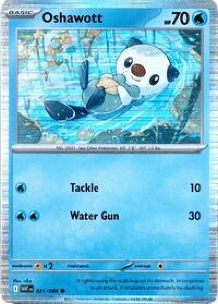 Oshawott - Pokemon Card Prices & Trends