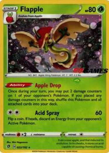 Flapple - 022/192 (EB Games Exclusive APAC)