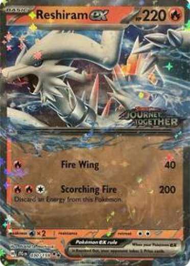Reshiram ex (Journey Together Stamped)