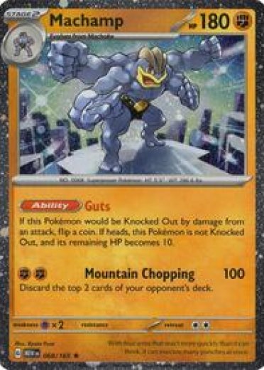 Machamp 068/165 (Cosmos Holo)