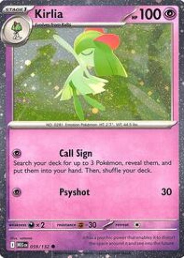 Kirlia (Cosmos Holo)
